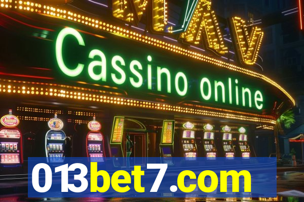 013bet7.com