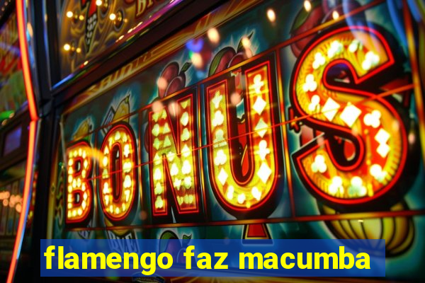 flamengo faz macumba