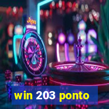 win 203 ponto