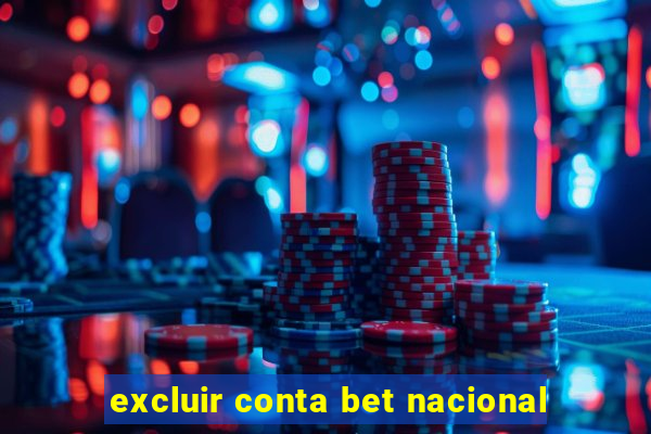 excluir conta bet nacional