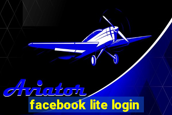 facebook lite login