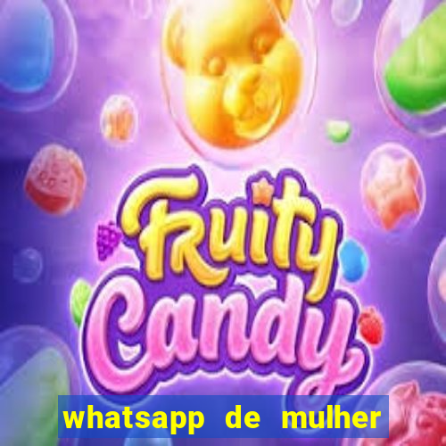 whatsapp de mulher de programa