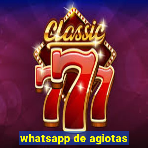 whatsapp de agiotas