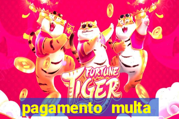 pagamento multa detran mg