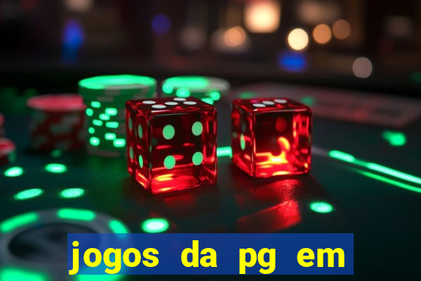 jogos da pg em manuten??o hoje