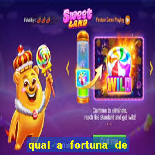 qual a fortuna de mari maria