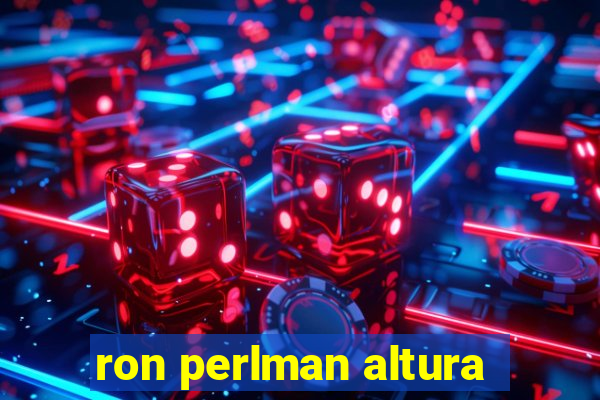 ron perlman altura